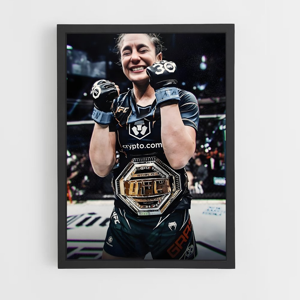 Poster Alexa grasso – affiche MMA (vue 2)